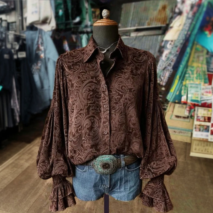 Vintage Casual Blus