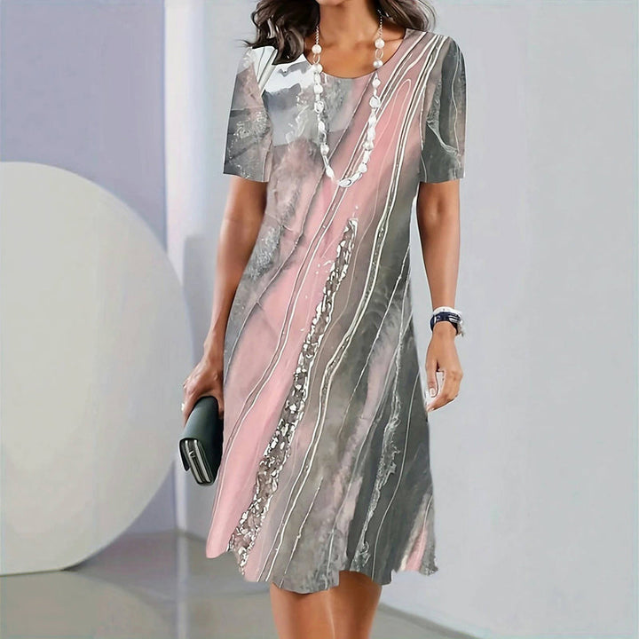 Vintage Gradient Klänning